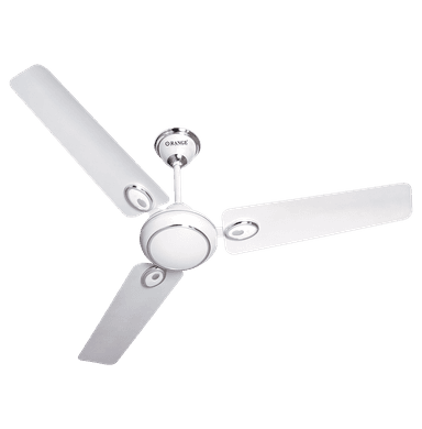56" Decorative Ceiling Fan 70Watt - Pearl White Silver