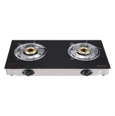 2.5kWatt x 2 Double Burner L/P Gas Cooker with Tempered Glass Top