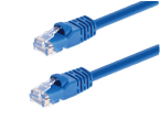 CAT6A UFTP Patch Cord (0.5Meter Blue)