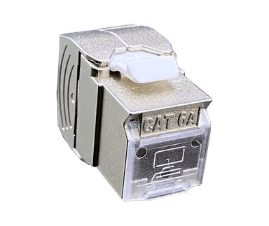 CAT6A Keystone Jack, (die casted)