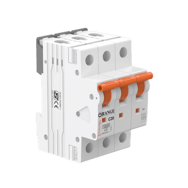 Sigma91 MCB 6Amp. 3Pole MCB 10kA Type C