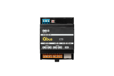 Controller for 10 Qbus modules (expandable) power supply and Qbus Cloud included