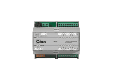 Input module DIN RAIL (16x external - 0 Volt)