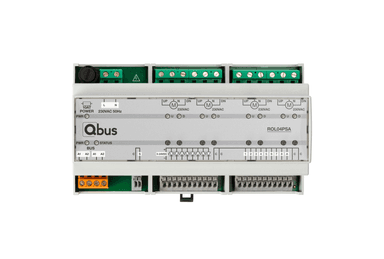 Stand-Alone module for positioning 4 shutter (up/down & slats) with safety contact