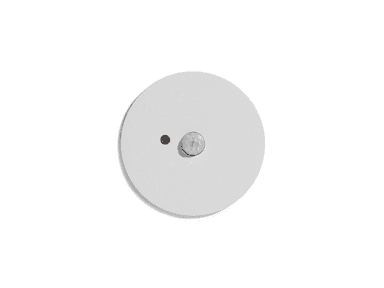 White motion & Light sensor in white metal housing 