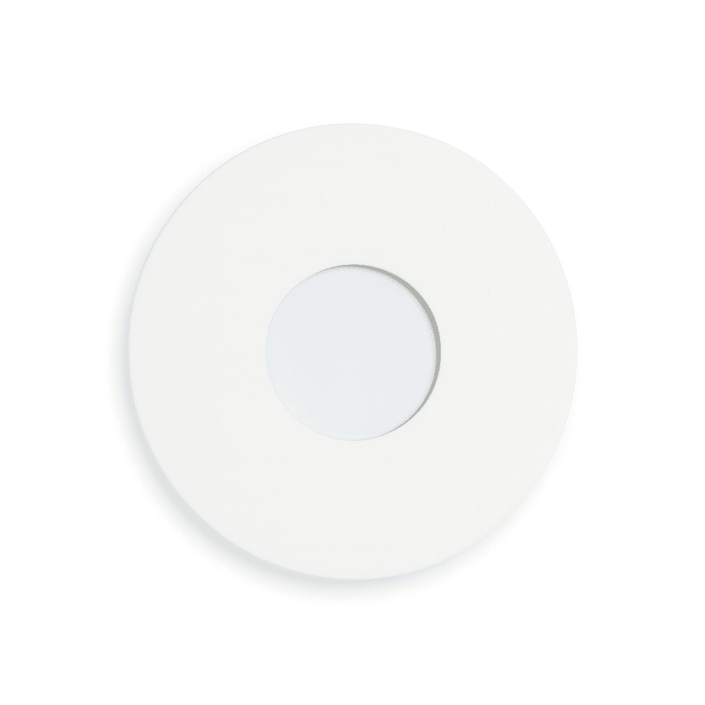 Motion & Light sensor in white housing for in-wall mounting