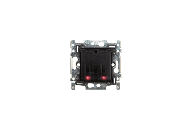 Switch-Thermostat 1 or 2 buttons Niko RGB without finishing set.